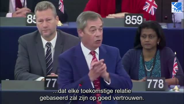 Farage vs. Verhofstadt: Wij willen niet in uw Europese Rijk