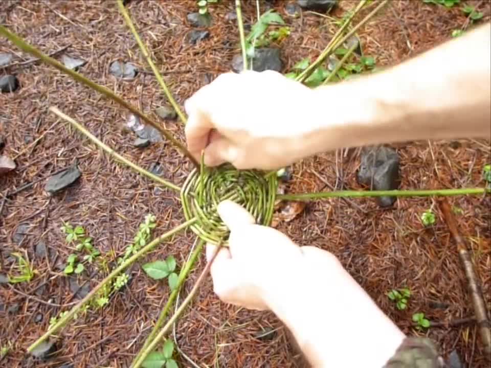 Quick and Easy Blackberry Bramble Basket - Crafts In Nature