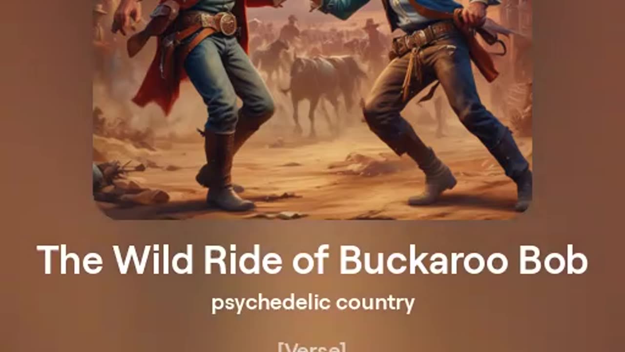 The Wild Ride of Buckaroo Bob