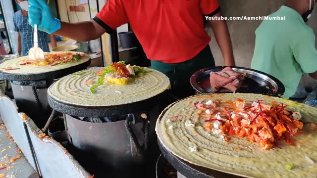 Mumbai Street Food After Lockdown Dosa Making Indian Street