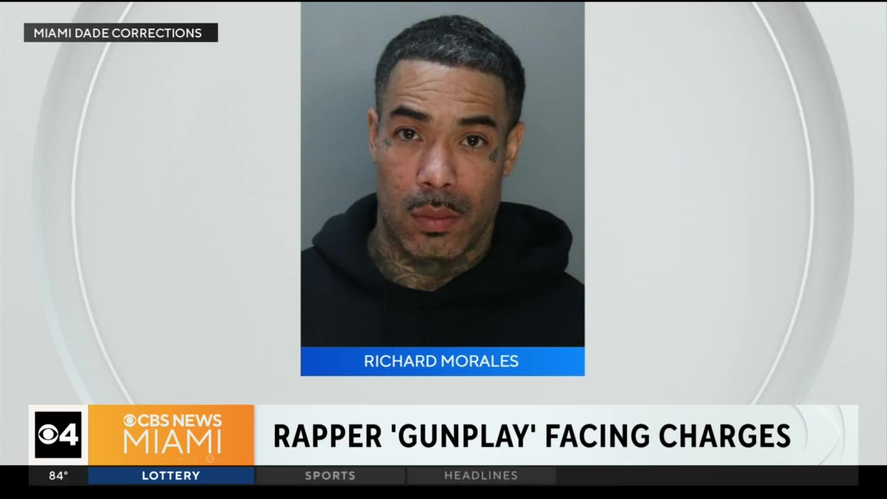 Gunplay Arrested For Allegedly Pointing A Gun At His Wife Child