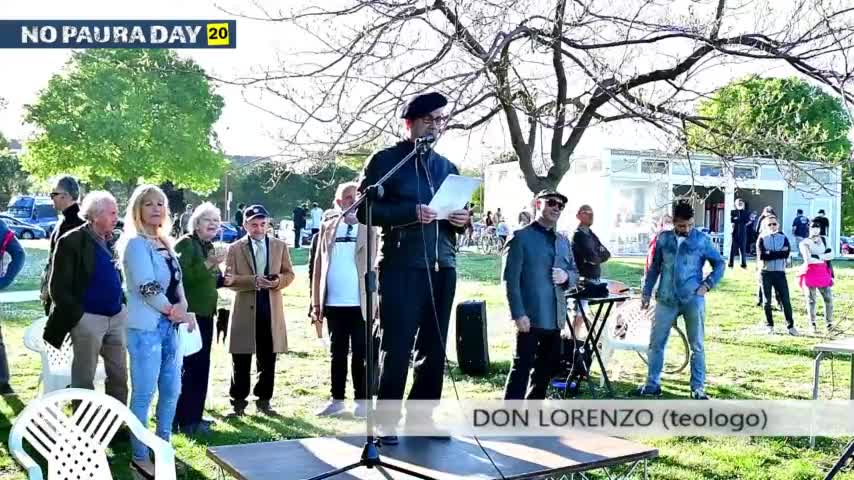 NO PAURA DAY 20, Cesena 24/4/2021, intervento di Don Lorenzo, teologo