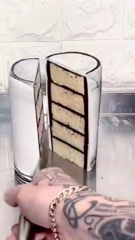 All objects around us can be made into a cake