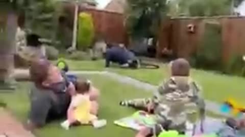 Funny moment caught on camera