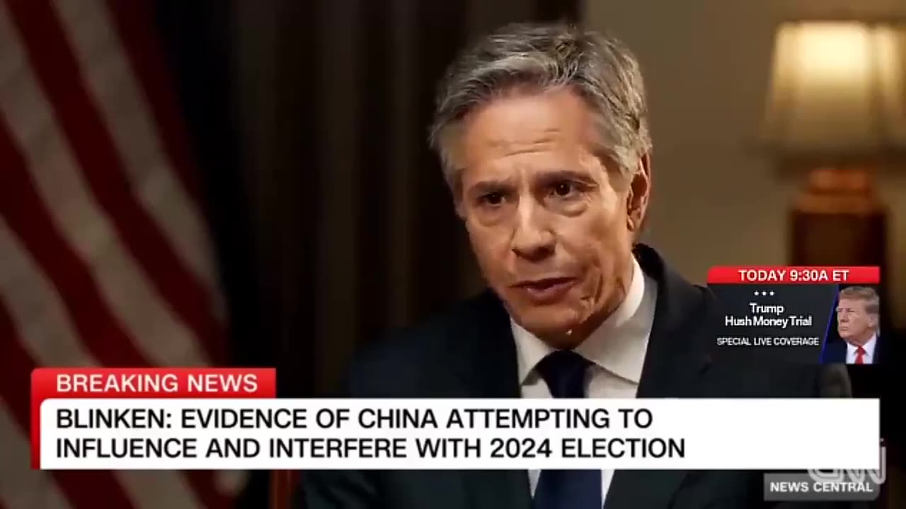 USA: Antony Blinken: Evidence of China Attempting to Influence and Interface with 2024 Election!