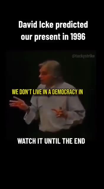 A 1996 prediction of what is happening today