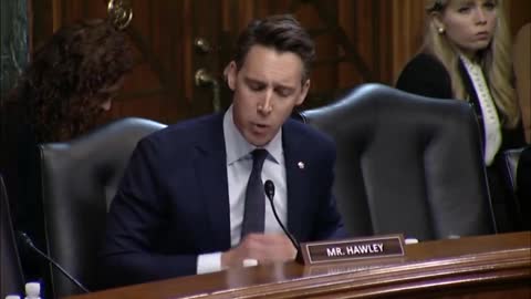 Hawley Completely ROASTS Biden Nominee To A Crisp