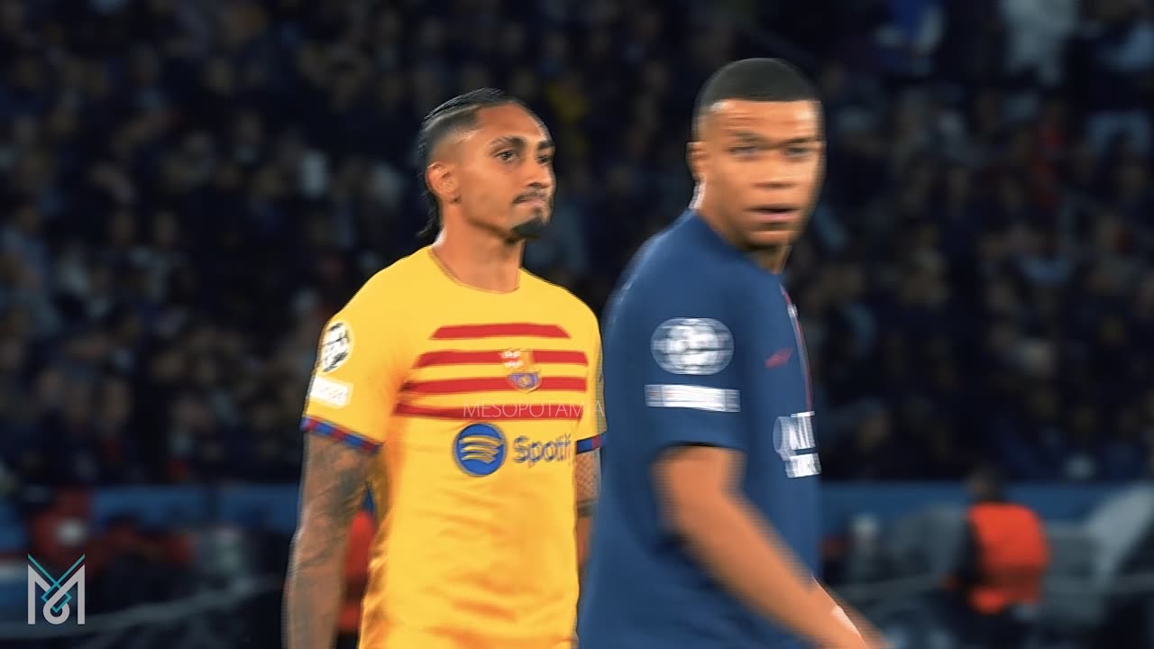 Mbappe vs barcelona