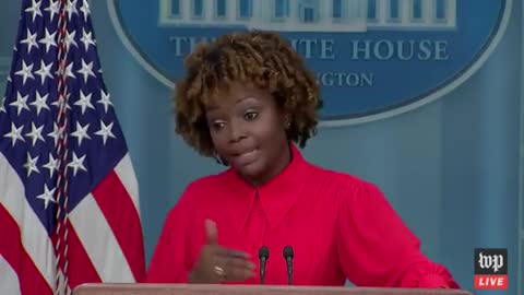 WATCH: Karine Jean-Pierre STUMPED By Brilliant Doocy Question