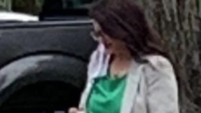 Rep Rashida Tlaib (D-MI) caught not wearing her mask another busted 😂🤪😆
