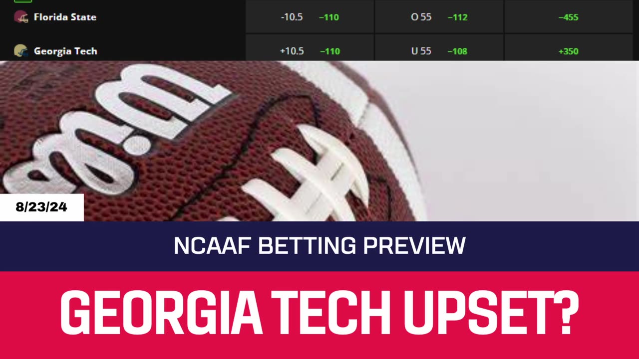 Week 0: Florida State vs Georgia Tech Betting Preview