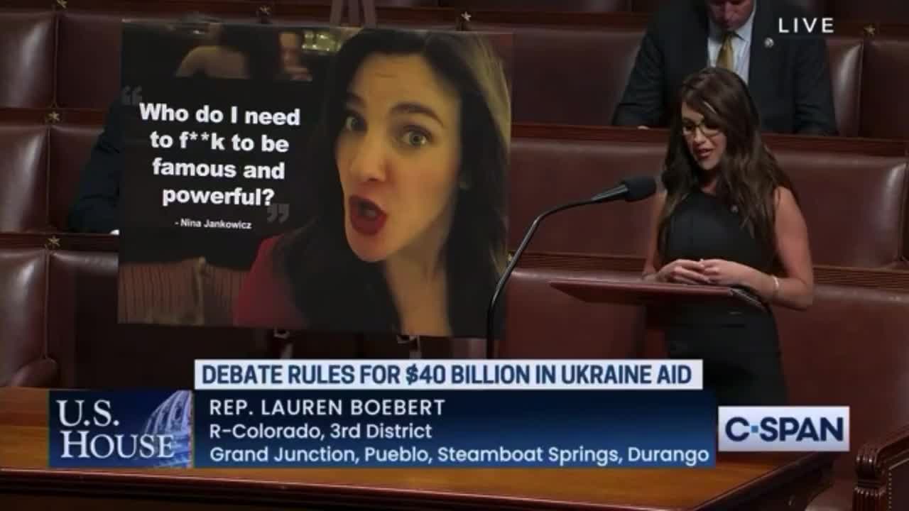 Rep. Lauren Boebert Roasts Biden’s “Ministry of Truth” Czar