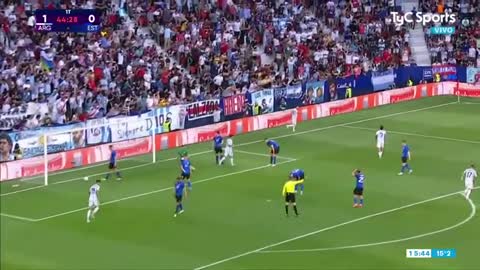 Argentina vs Estonia 2 - 0 Gol de MESSI