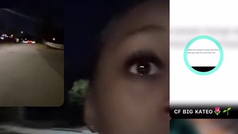 Bigofightnight: sue chases Cece car down as she drives by PT1