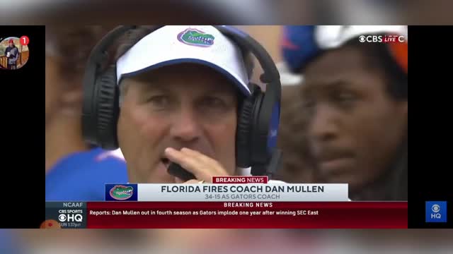 FLORIDA FIRED DAN MULLINS!