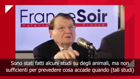 Luc Montagnier - Vaccini effetti imprevedibili "anche il cancro"