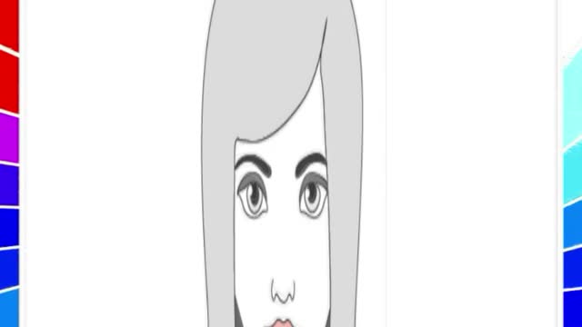 Girl Face Drawings For Kids | Kids Drawings | Easy Drawings For Kids