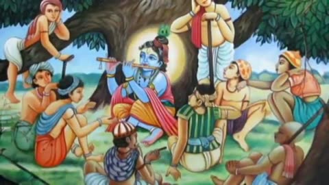 Lord Krishna flute music