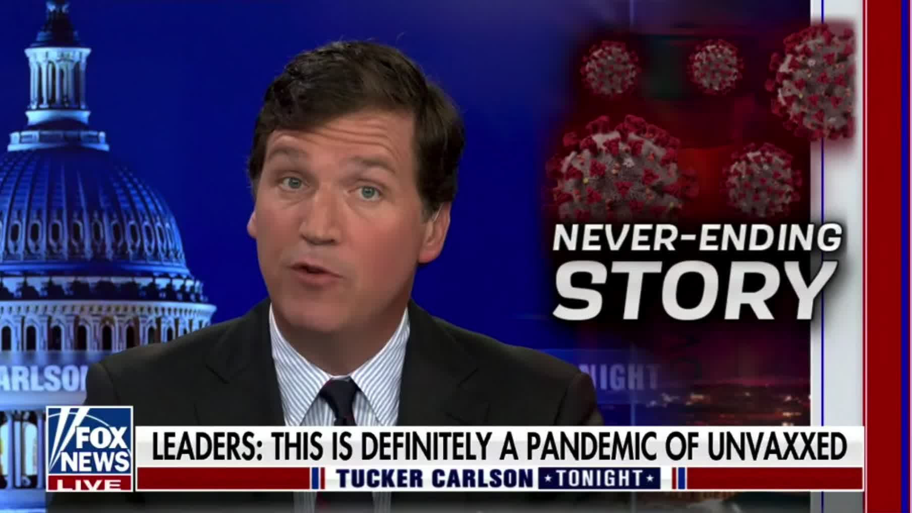 Tucker Carlson gives a dire warning given the current trajectory of the COVID-19 response