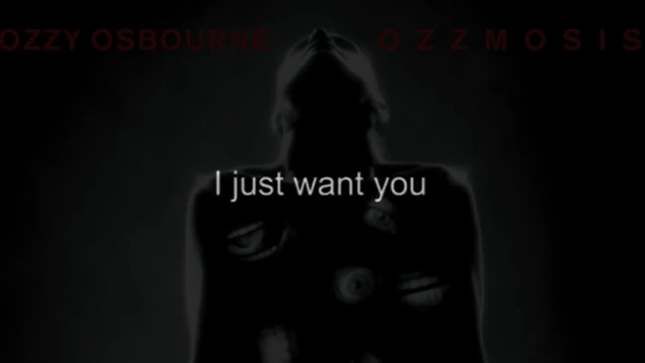 Ozzy I Just Want You Jukebox Karaoke