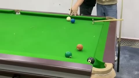 Funny short video Billiards