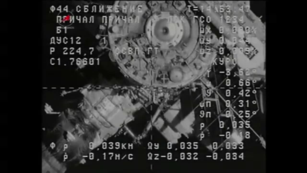 Cargo Ship Docks to ISS