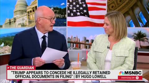 Mike Barnicle: Trump was pricing classified docs