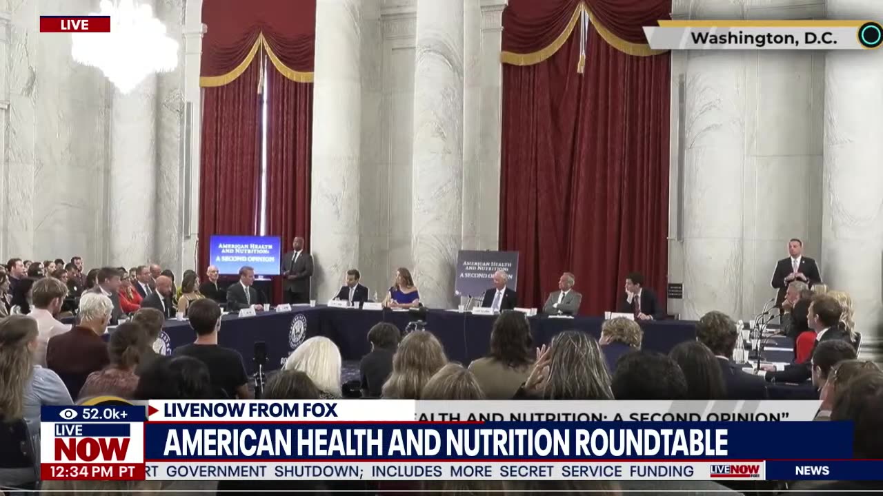 RFK Jr. hosts American Health Crisis Roundtable with doctors and nutritionists