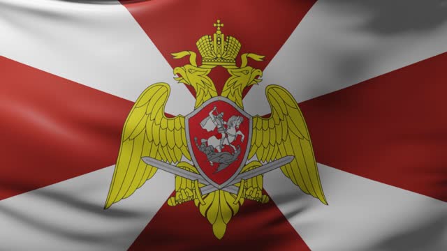 Flag of the National Guard Forces Command of Russia