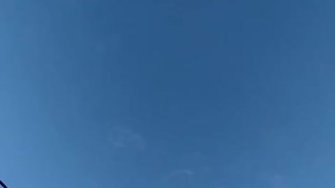 Ukraine War - Air defense system appears to intercept projectile over Belgorod region
