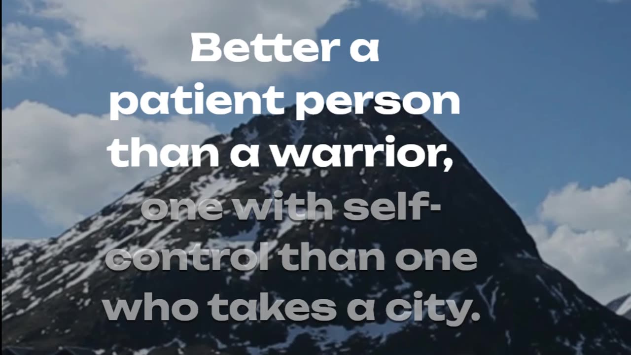Proverbs 16:32