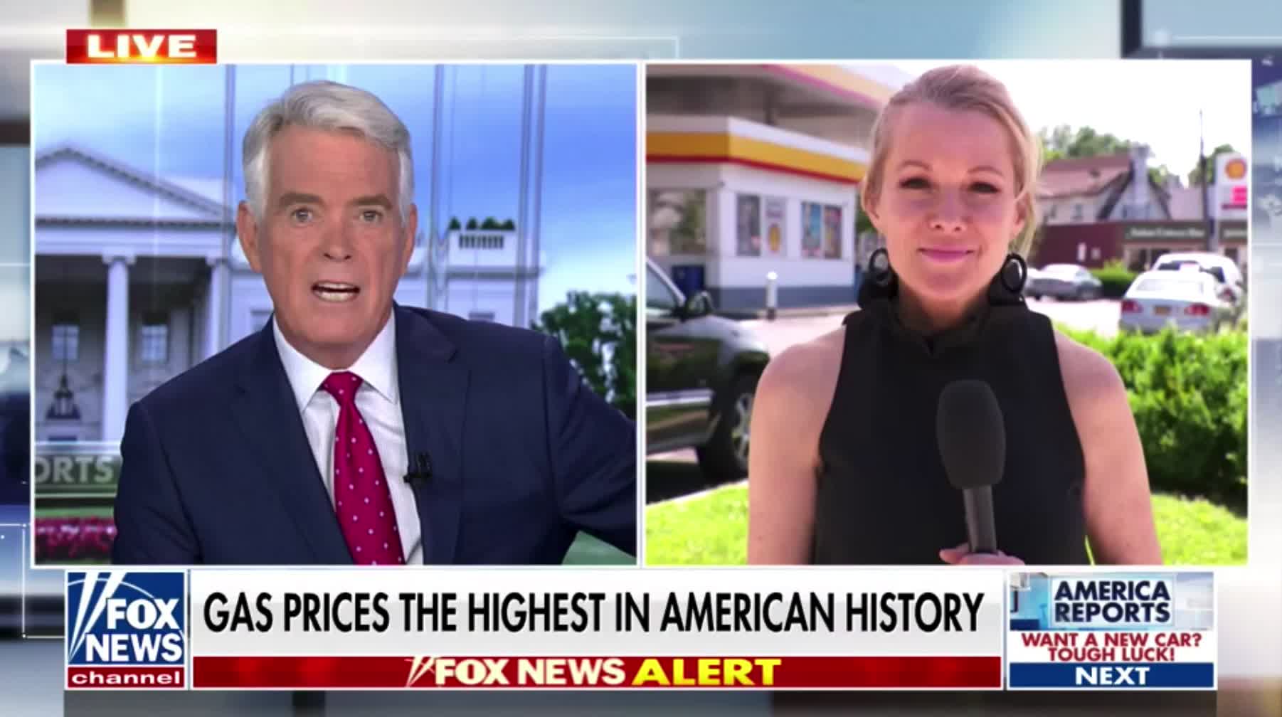 Fox News reports that it is "the 18th day of new all-time highs" for gas prices