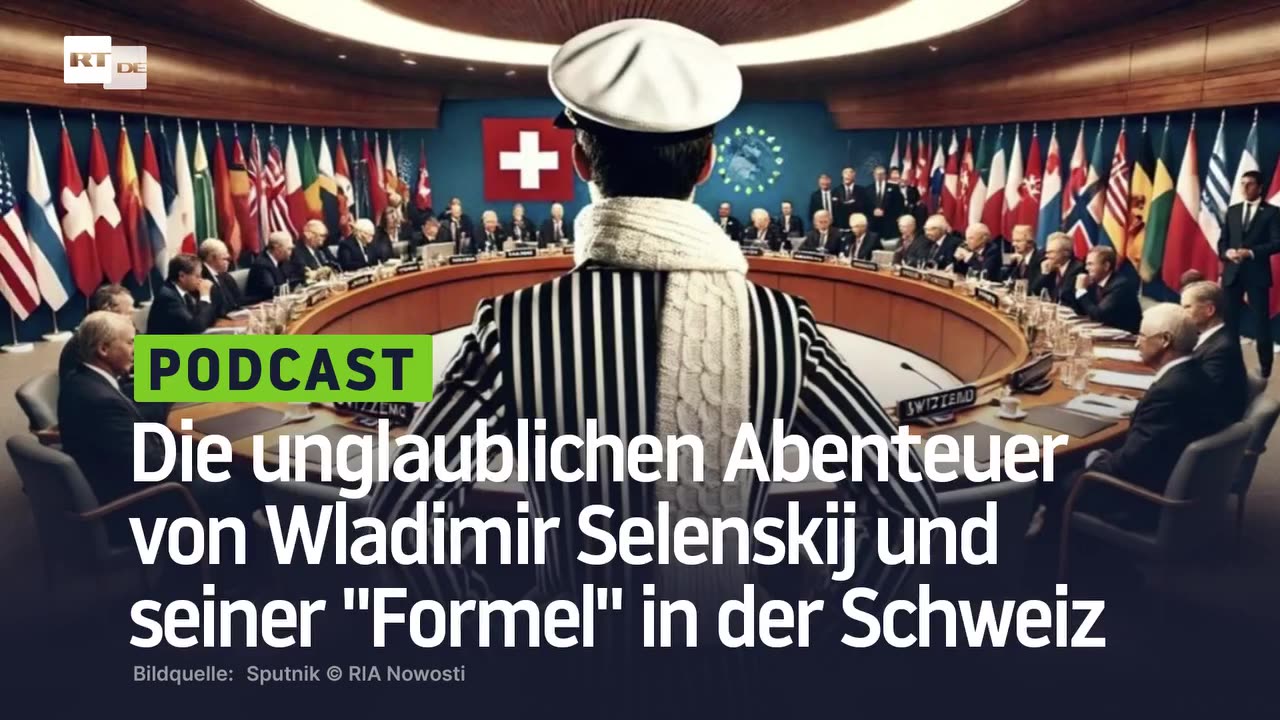 Die unglaublichen Abenteuer von Wladimir Selenskij und seiner "Formel" in der Schweiz