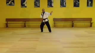 Little Samurang White Belt Purple Tip