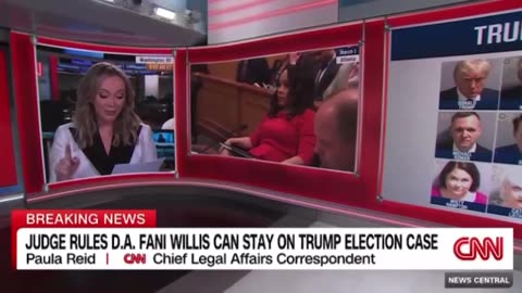 Somehow the unprofessionalism of Fani Willis is Trump’s fault
