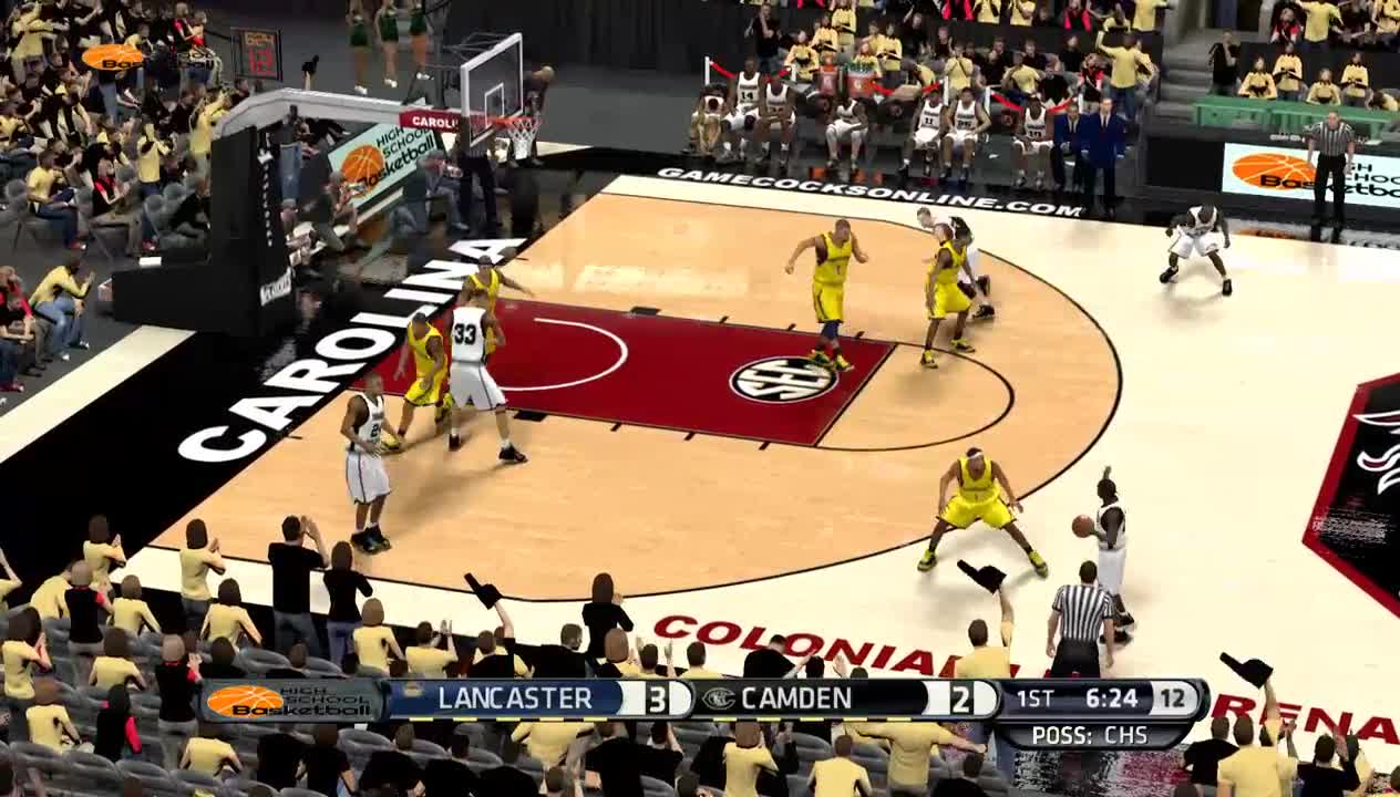 Lancaster Bruins vs Camden Bulldogs Round 1 Tournament NBA 2k14 pc