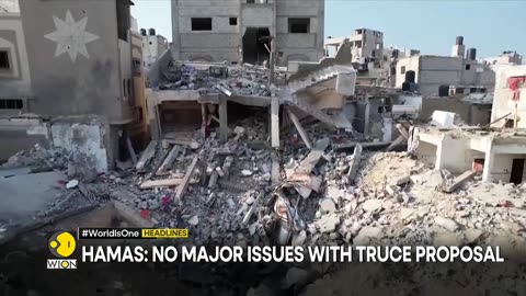 Hamas has 'no major issue' with truce proposal
