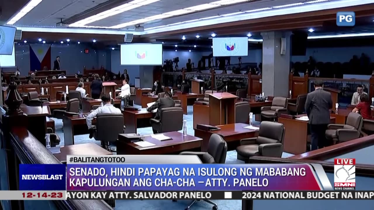 Senado, hindi papayag na isulong ng mababang kapulungan ang Cha-Cha