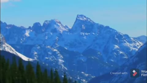 Beautiful snowboarding