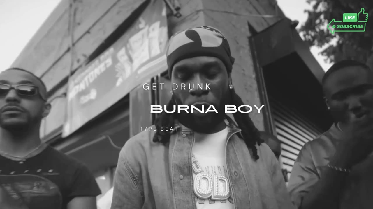 🔥BURNA BOY TYPE BEAT | GET DRUNK