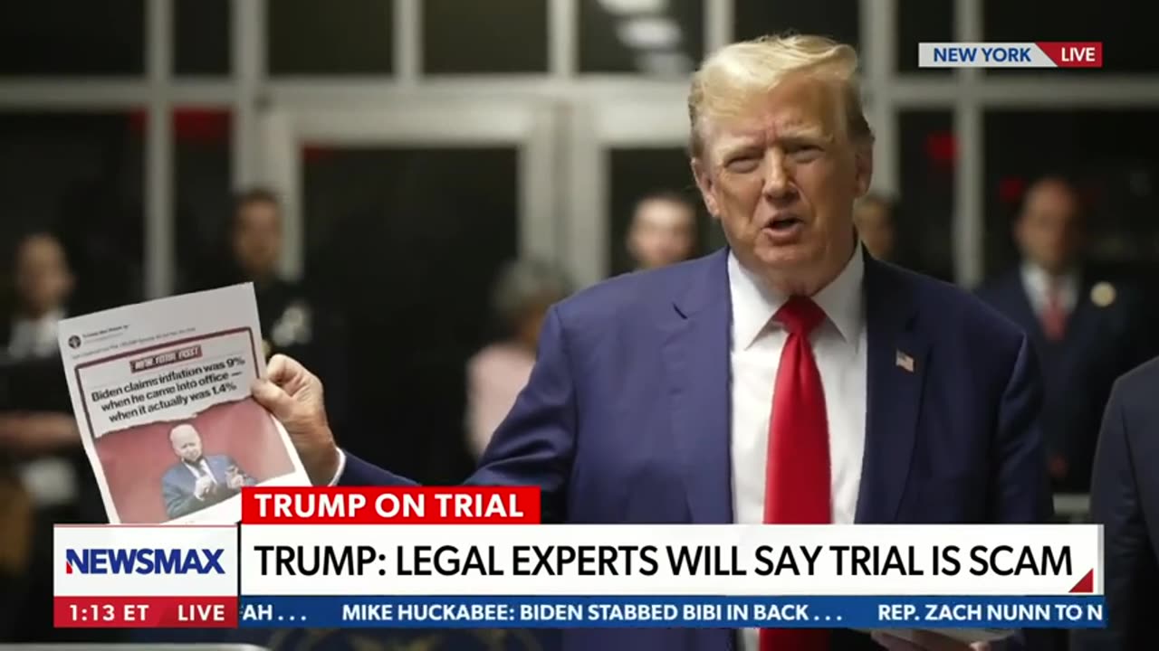 Newsmax - Trump: I'd go to jail for our Constitution