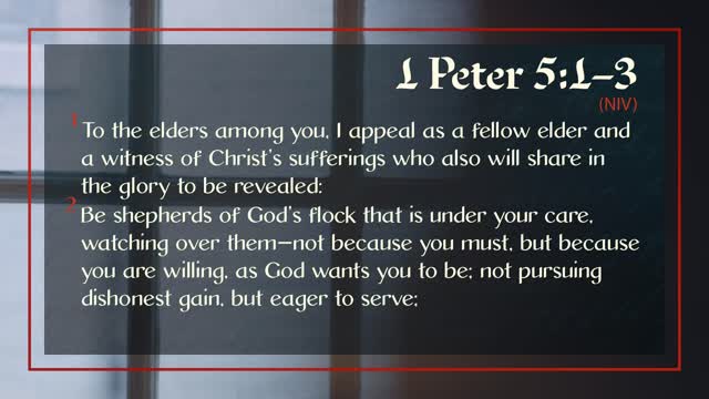 The Book of 1 Peter (lesson 7)