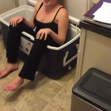 You Ever Get Stuck In A Cooler?