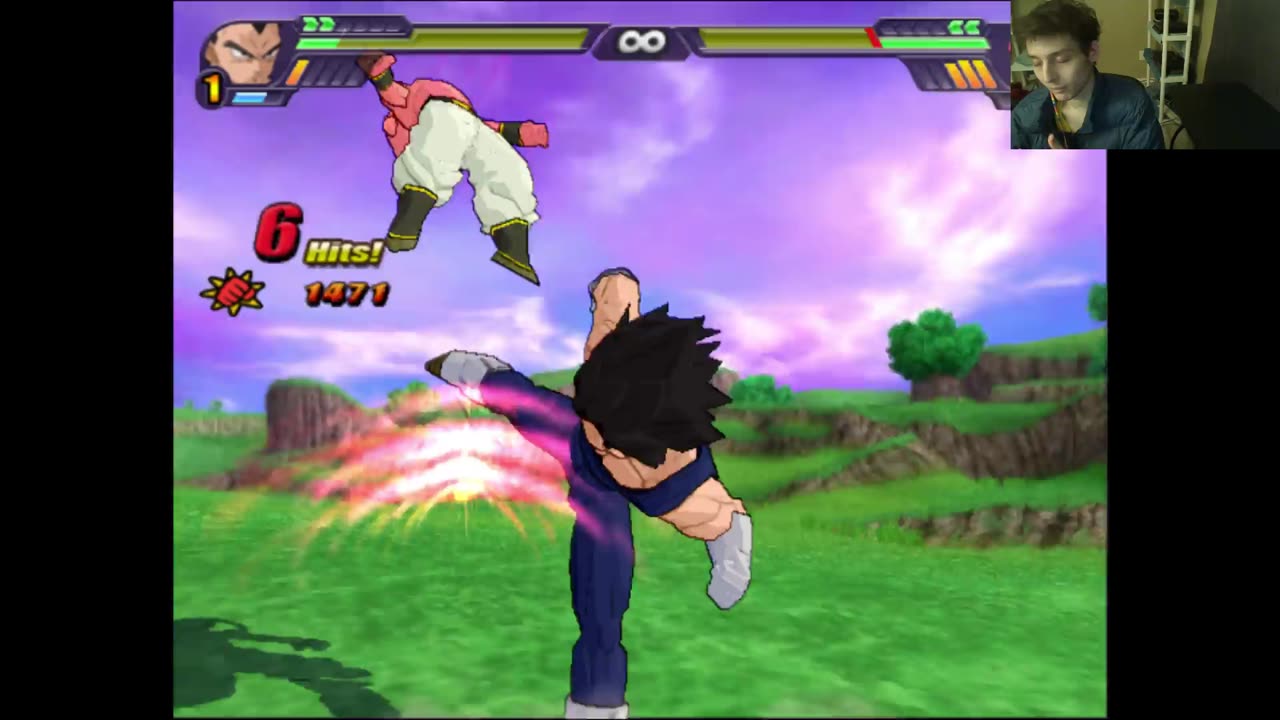 Dragon Ball Z Budokai Tenkaichi 3 Battle #34 With Live Commentary - Kid Buu VS Vegeta