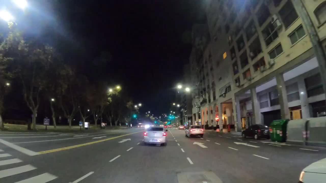 [4k] Avenida del Libertador - Ciudad de Buenos Aires - Argentina