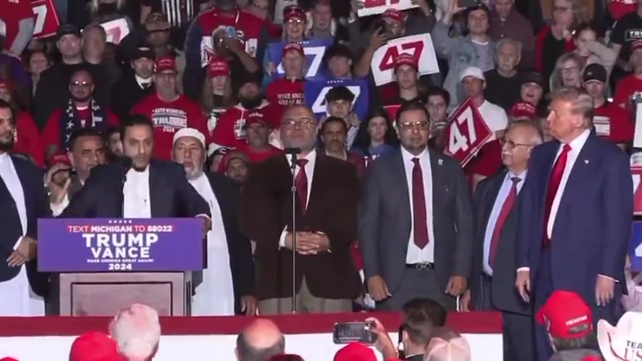 MUSLIMS ENDORSE TRUMP AS PRESIDENT!!!!