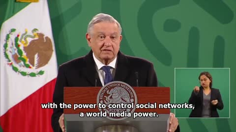 Mexican president blasts social media censorship