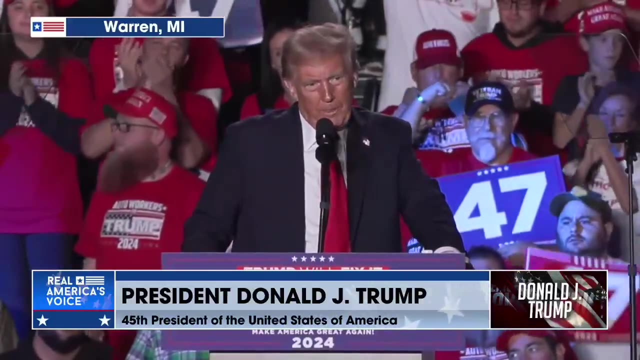 TRUMP TO SAVE THE MICHIGAN AUTO INDUSTRY