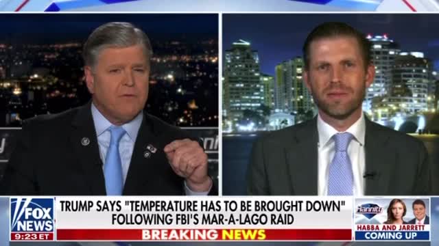 Eric Trump: "Yes, We're Going to Release the Footage - Yes They Told Us to Turn the Cameras Off"