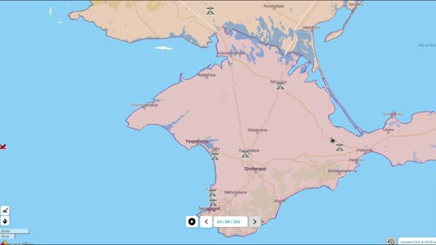 Day 183: Ukraine War Map